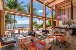 Flamingo (Beachfront Cafe & Bar & Co-Working), Panwa, Phuket Logo